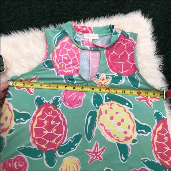 Simply Southern TopSail Turtle Tassel Dress - Picture 9 of 12